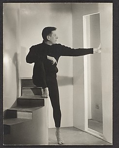 [Paul Cadmus, Stage Set Stairs]