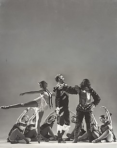 Ruthanna Boris, Lew Christensen, Charles Laskey in 