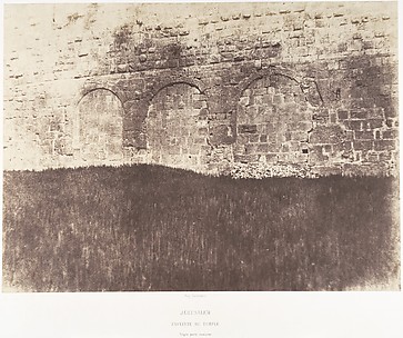 Jérusalem, Enceinte du Temple, Triple port romaine