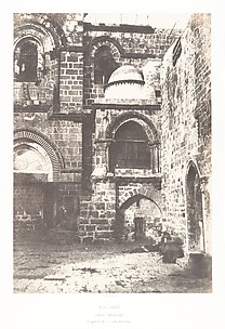 Jérusalem, Saint Sépulcre, vue générale de la Chapelle du Calvaire