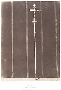 Jérusalem, croix en argent ciselé, donnée par Louis XII à l'Eglise du Saint Sépulcre