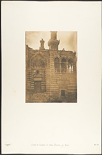 Entrée du Tombeau de Sultan Bezkouk, au Kaire