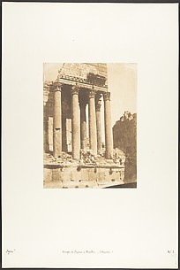 Temple de Jupiter, à Baâlbek (Héliopolis)
