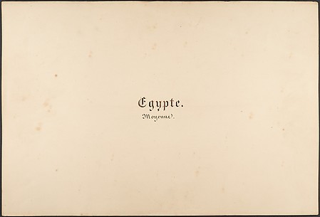 Égypte, Nubie, Syrie: Paysages et Monuments