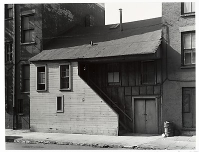[Oldest Frame House in Manhattan, Weehawken Street]