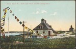 Block Island, R.I. North Light House and Life Saving Station