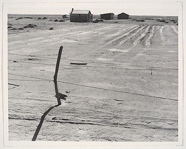Abandoned Farm in the Dustbowl, Coldwater District, near Dalhart, Texas, June