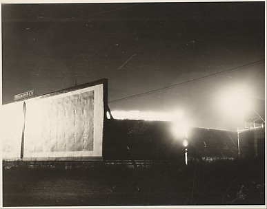 [Billboards at Night, Detroit]