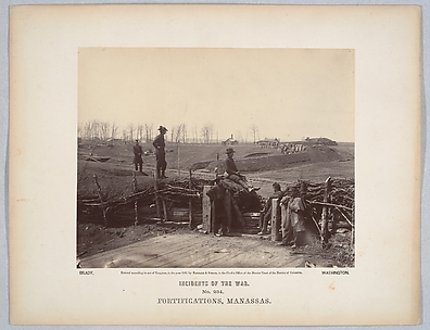 Fortifications, Manassas