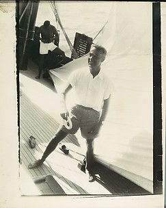 [Oliver Jennings Aboard the Cressida, South Seas Trip]