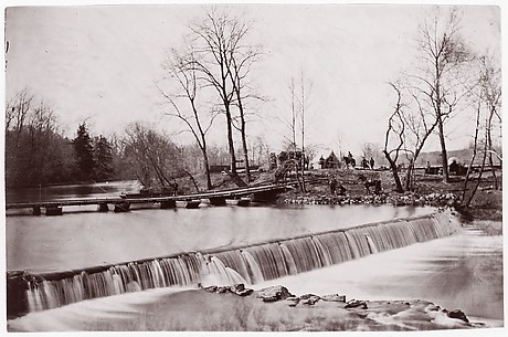 Bull Run. Pontoon Bridge near Blackburn's Ford