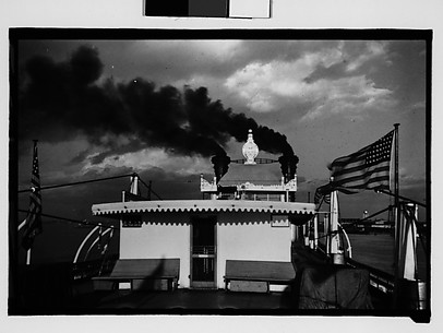 [Upper Deck of Steamboat 