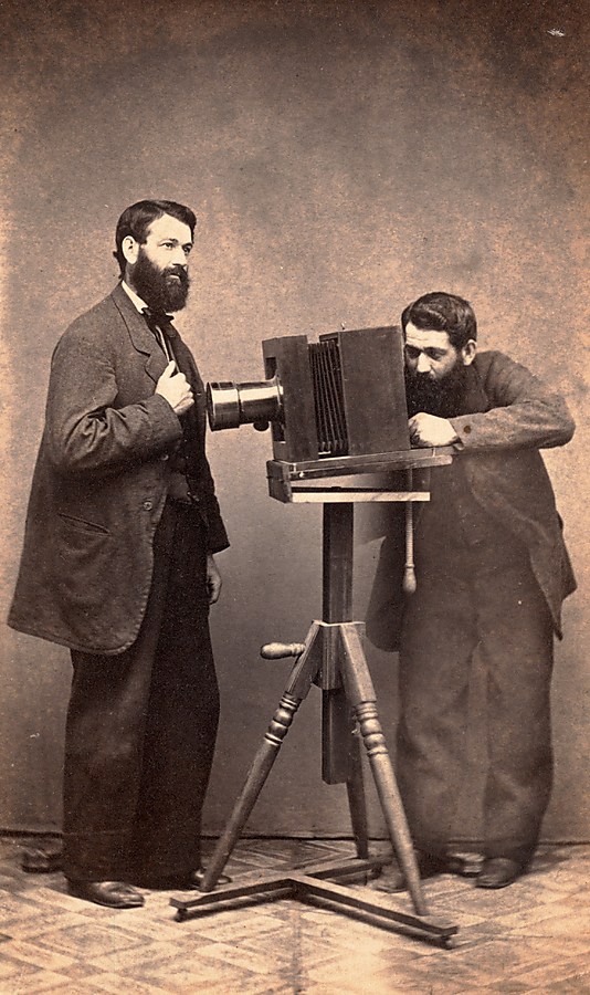 [Double (Self?) Portrait with Camera]