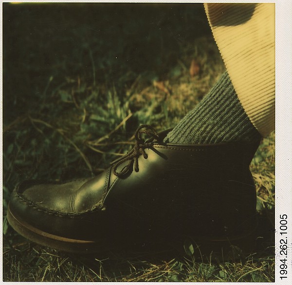 Walker Evans's foot, MMA, 1994.262.1005