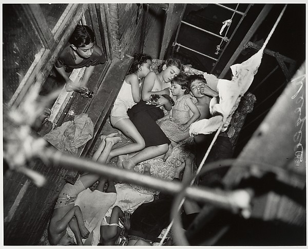 Children on Fire Escape