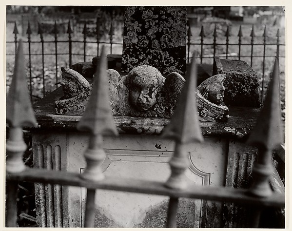 [Cherubs on Tombstone]