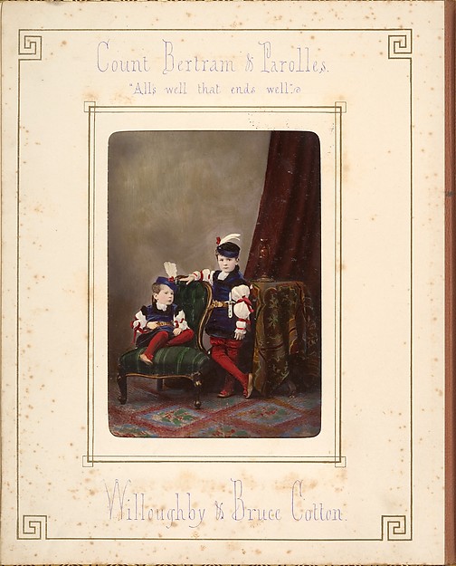 [Follett Family Album of Children Costumed for a Fancy Dress Ball]