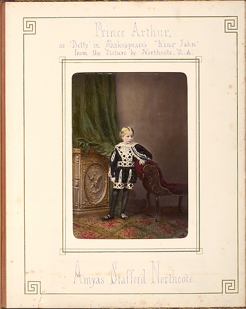 [Follett Family Album of Children Costumed for a Fancy Dress Ball]