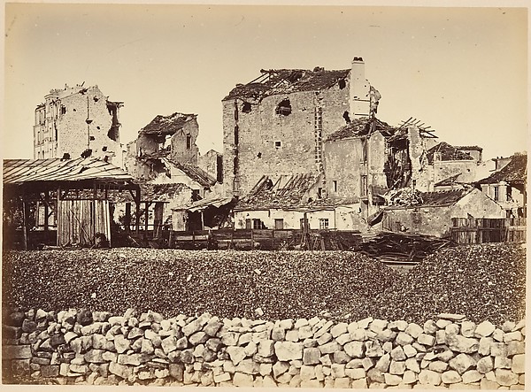Les Ruines de Paris et de ses Environs 1870-1871: Cent Photographies: Premier Volume.  Par A. Liébert, text par Alfred d'Aunay.