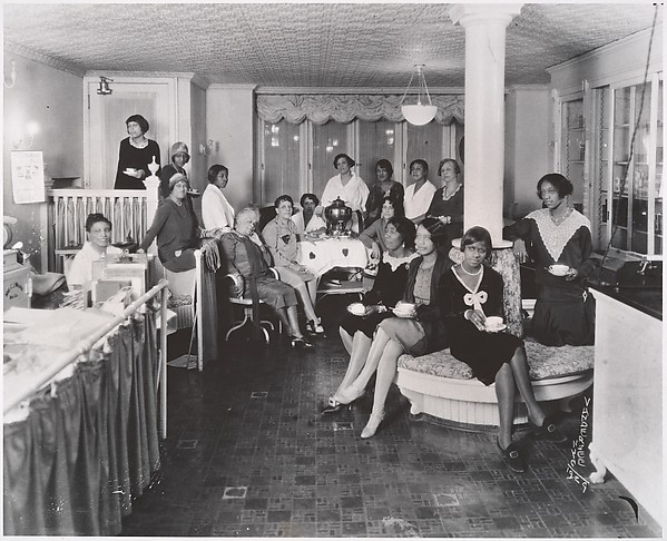 [Women Taking Coffee in the Office of C. J. Walker Manufacturing Company]