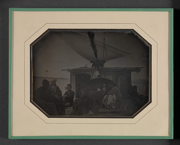 Monsieur Itier's Cange Under Sail on the Nile