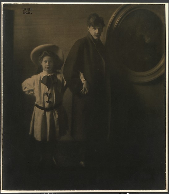 Alfred Stieglitz and His Daughter Katherine
