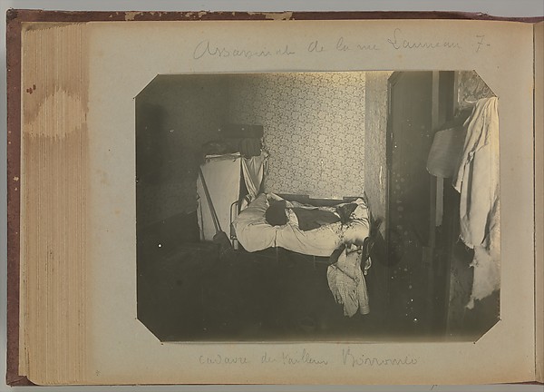 [Album of Paris Crime Scenes]