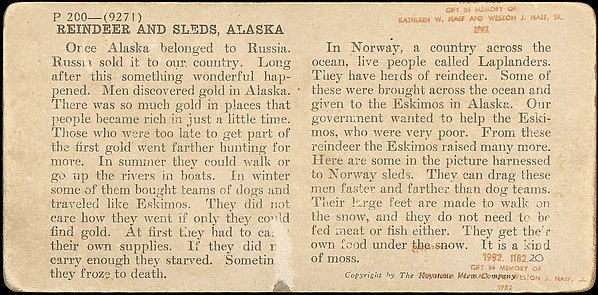 [Group of 42 Stereograph Views of Alaska Including the Gold Rush]