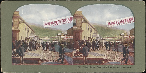 [Group of 42 Stereograph Views of Alaska Including the Gold Rush]