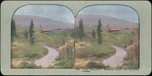 [Group of 42 Stereograph Views of Alaska Including the Gold Rush]