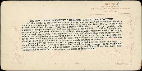 [Group of 42 Stereograph Views of Alaska Including the Gold Rush]