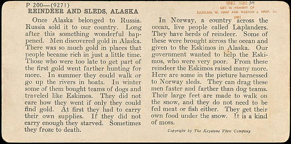 [Group of 42 Stereograph Views of Alaska Including the Gold Rush]