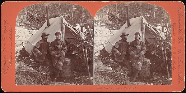 [Group of 42 Stereograph Views of Alaska Including the Gold Rush]