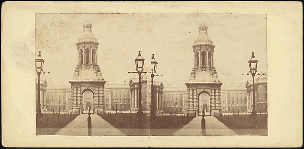 [Group of 15 Early Stereograph Views of Cambridge, England and the Surrounding Area]