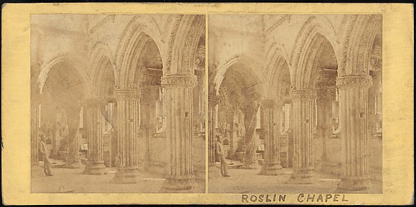[Group of 10 Early Stereograph Views of British Chapels and Cloisters]