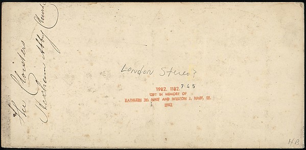 [Group of 10 Early Stereograph Views of British Chapels and Cloisters]
