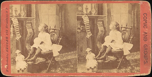 [Group of 6 Stereograph Views of Christmas Scenes]