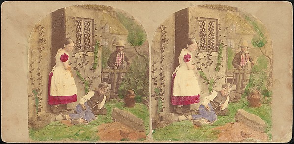 [Group of 42 Stereograph Views From the London Stereoscopic Company, 1860-1870, Many Hand-Colored to Illustrate Books]