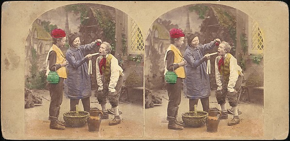 [Group of 42 Stereograph Views From the London Stereoscopic Company, 1860-1870, Many Hand-Colored to Illustrate Books]