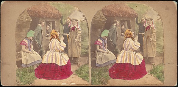 [Group of 42 Stereograph Views From the London Stereoscopic Company, 1860-1870, Many Hand-Colored to Illustrate Books]