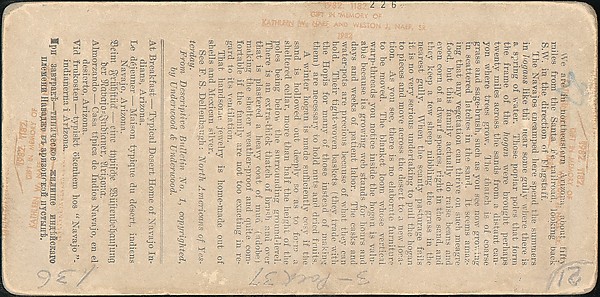 [Group of 48 Stereograph Views of Arizona and the Surrounding Area]
