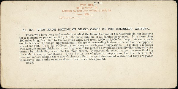 [Group of 48 Stereograph Views of Arizona and the Surrounding Area]