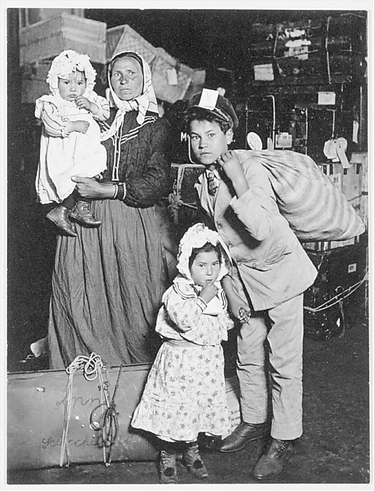 Italian Family Seeking Lost Baggage