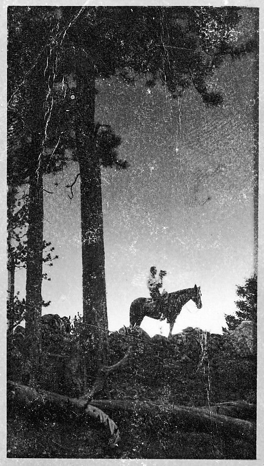Steichen on Horseback