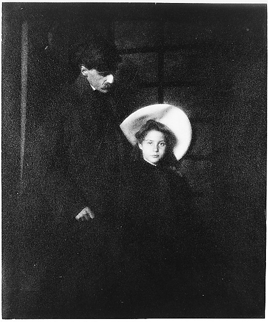Alfred Stieglitz and His Daughter Katherine