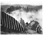 [Film Set of an Arab Encampment in Battle]