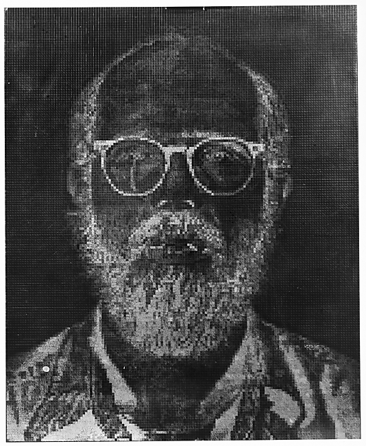 Study for Self-Portrait Etching; Plate Reversal