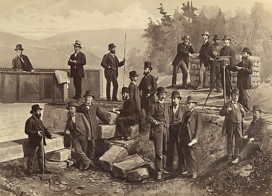 Grand Trunk Railway Engineering Department Group