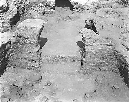 Hebrew University of Jerusalem, Hatzor Excavation. Shore Negative #13