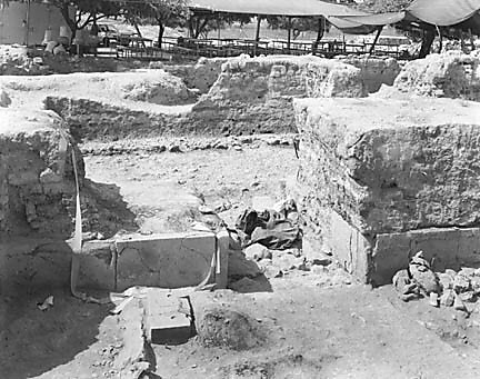Hebrew University of Jerusalem, Hatzor Excavation. Shore Negative #86